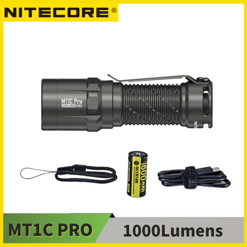 Home Cinema Imax - NITECORE MT1C PRO 1000Lumens Max Beam