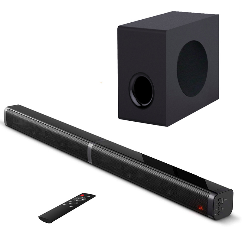 Home Cinema Bose - 80W TV SoundBar 2.1 Bluetooth Speaker
