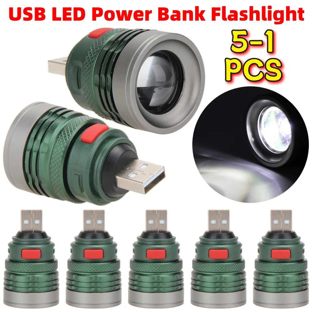 Home Cinema Imax - 5-1PCS USB LED Power Bank Flashlight