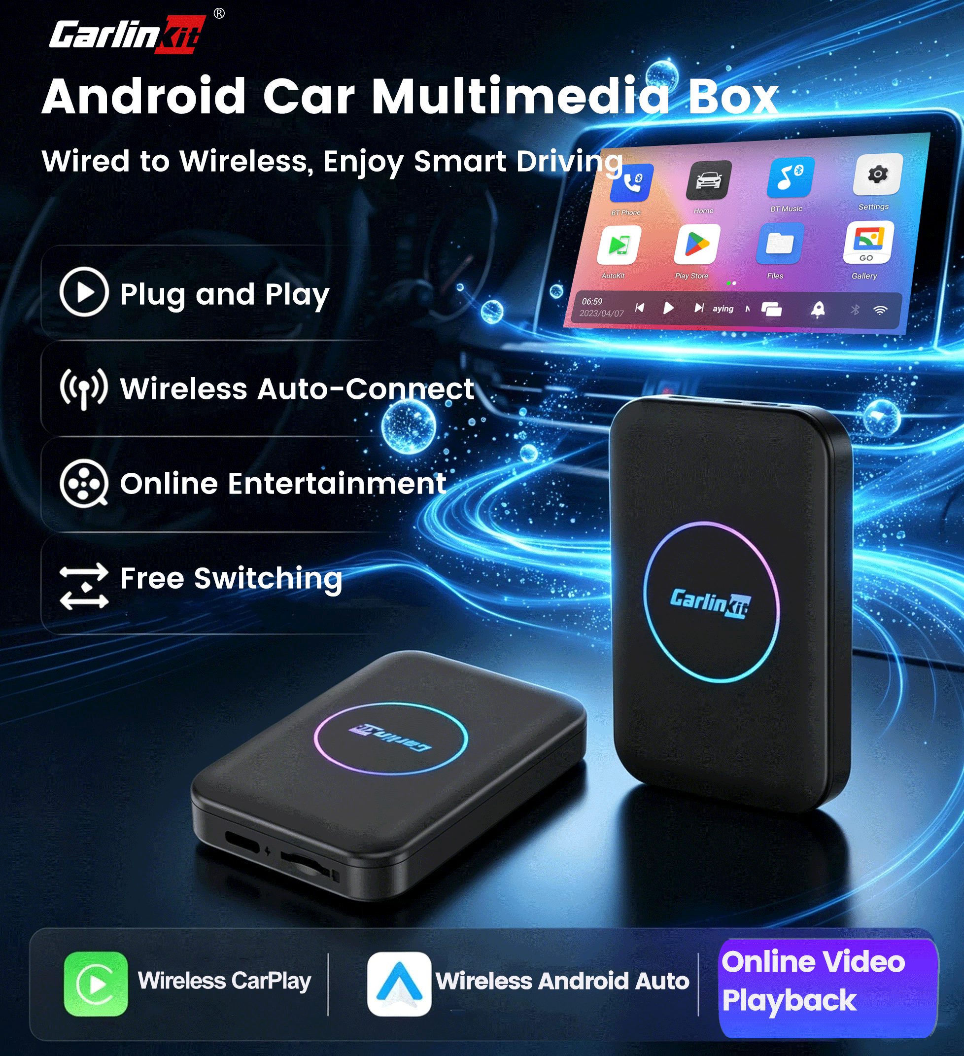 Home Cinema Youtube - 2026 CarlinKit Android TV Box LITE