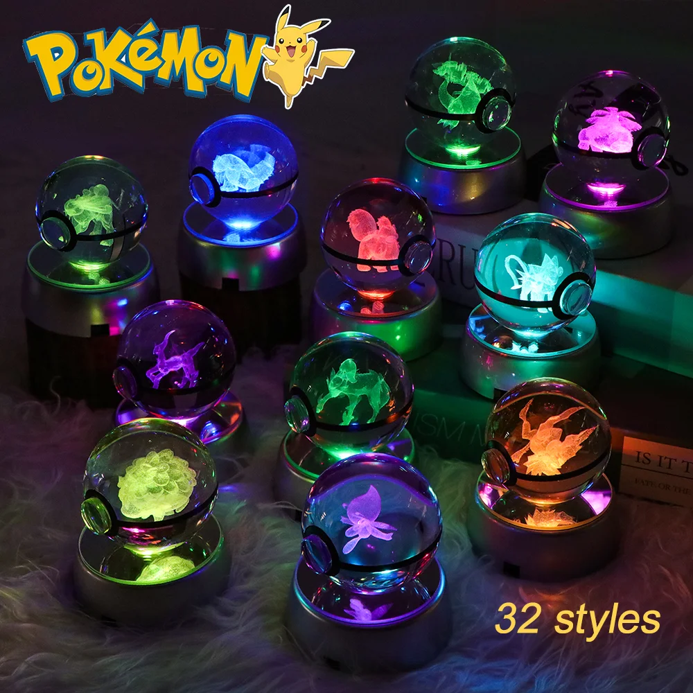Home Cinema Lighting - Pokemon 3D Crystal Ball Glastrier Charizard