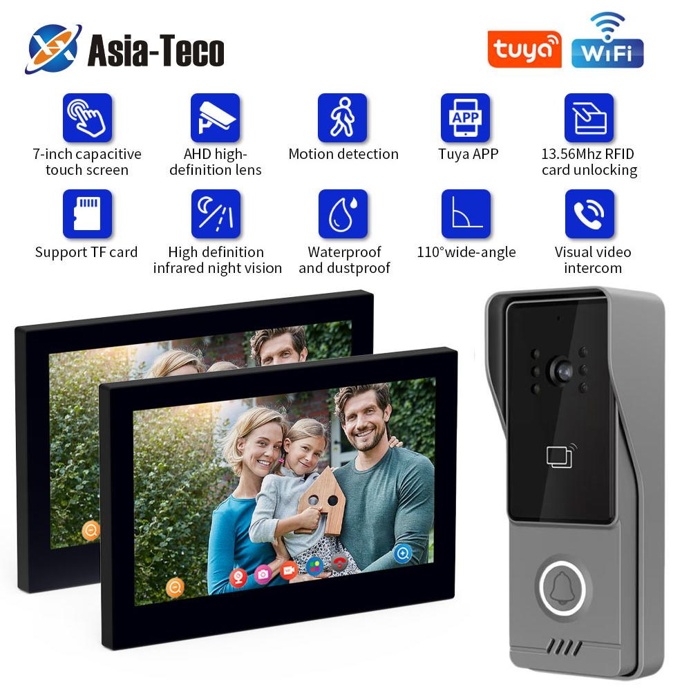 Home Cinema Wall Panels - TUYA Wifi Video Doorbell 1080P 7