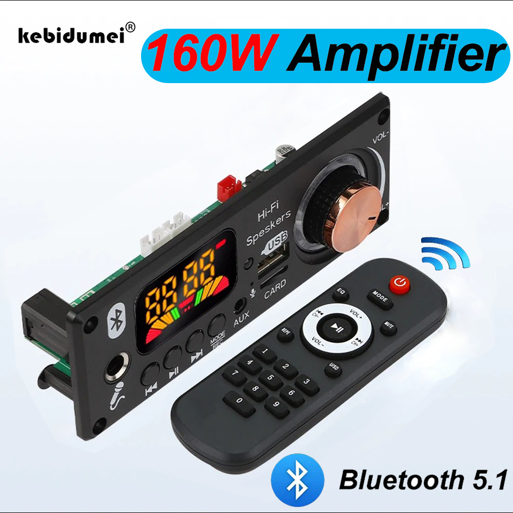Home Cinema Bluetooth 5.1 - DIY 160W Amplifier Bluetooth 5.1 MP3