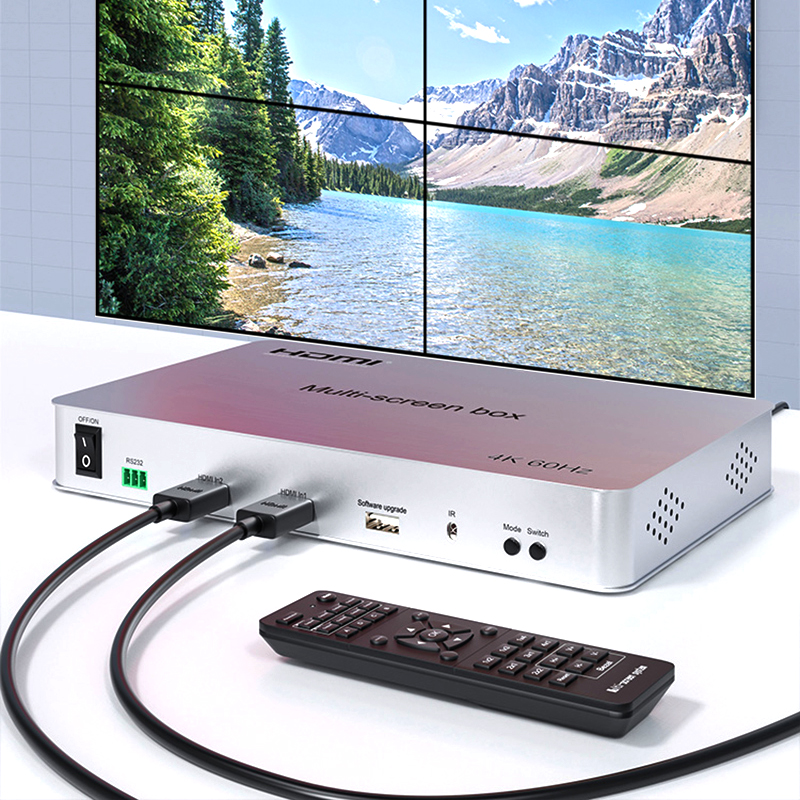 Home Cinema Wall Panels - 4K 60Hz 2x2 Multi Screen Box