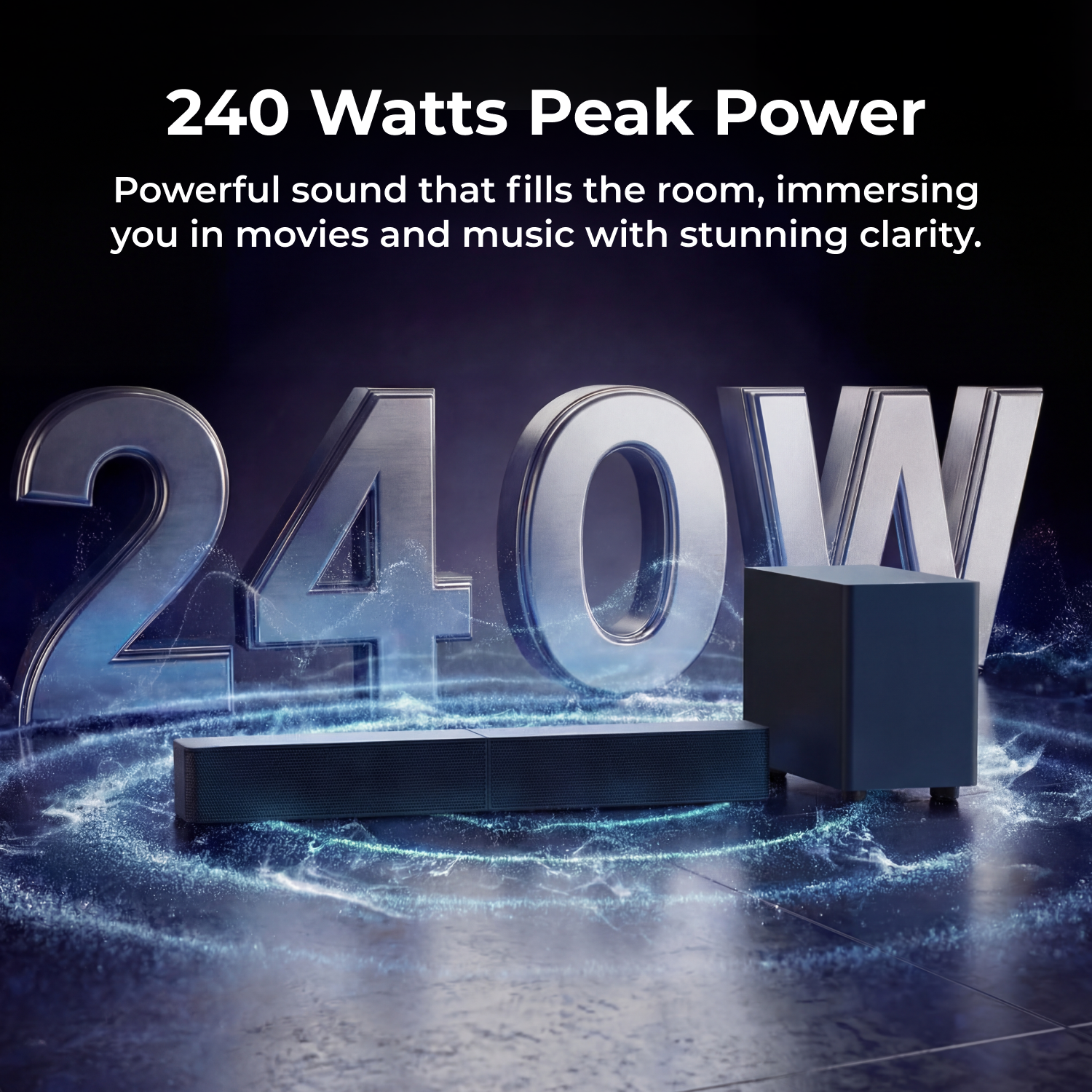 ULTIMEA Poseidon R3T 240W 2.1c - Home Cinema Dolby Atmos 7.1 recension och pris