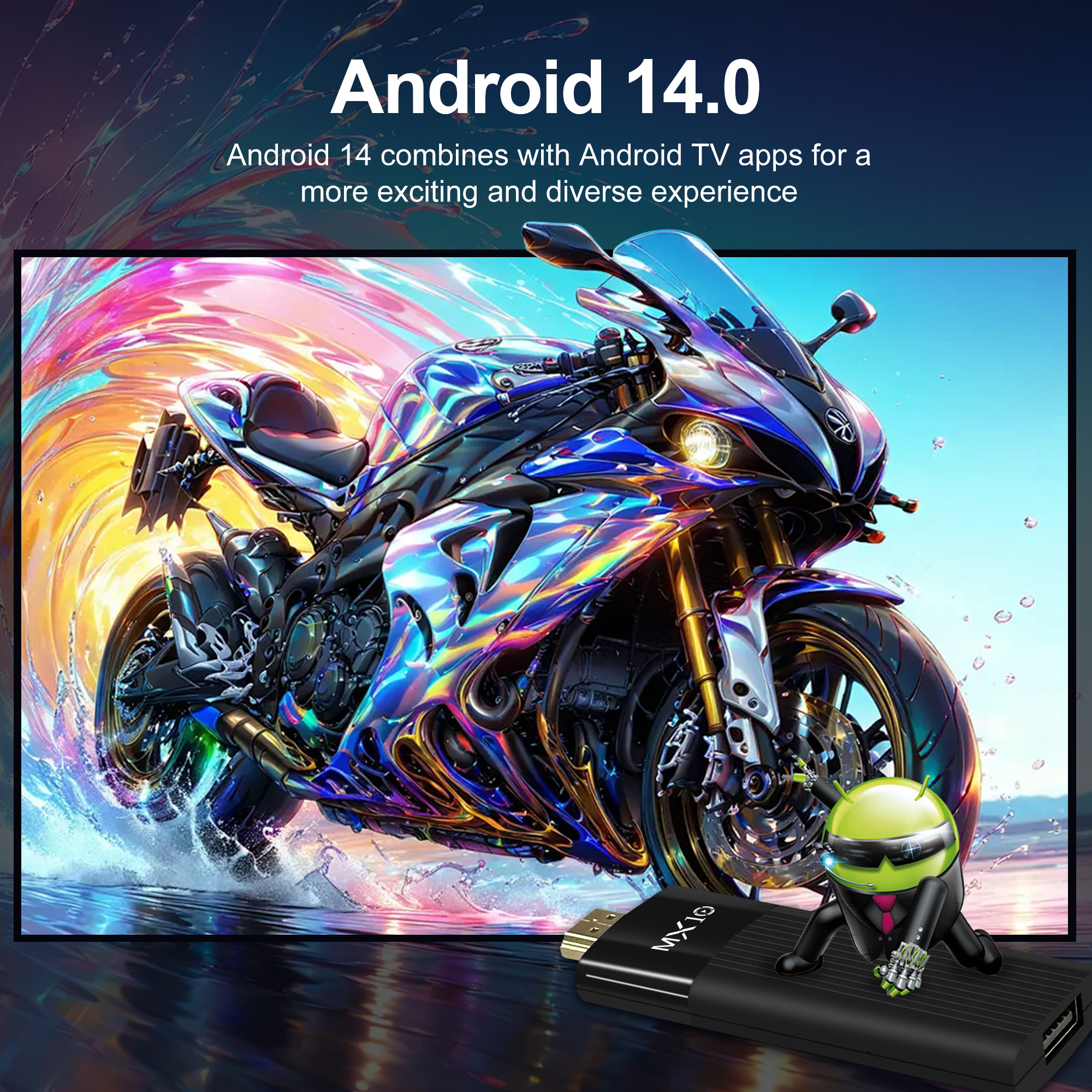 Versión en vivo de Android 14  - Home Cinema Youtube recension och pris