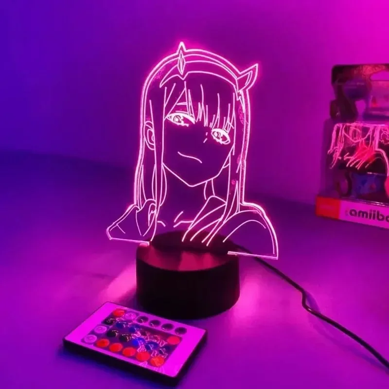 Zero Two Anime Night Light Act - Home Cinema Lighting recension och pris
