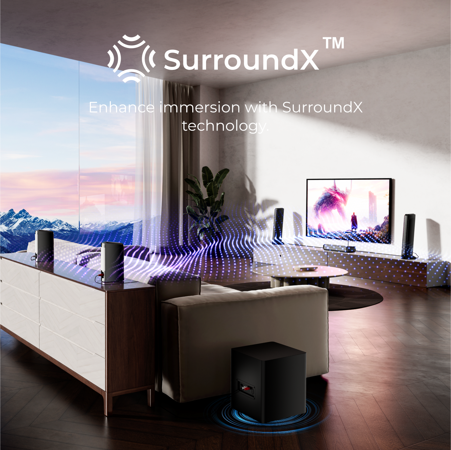 ULTIMEA 7.1 Surround Sound Bar - Home Cinema Bose recension och pris