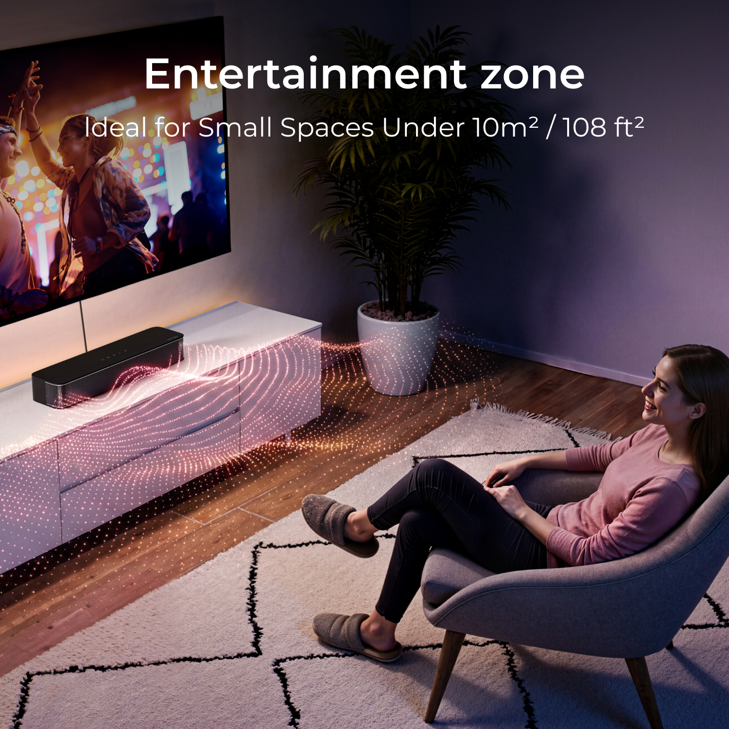 ULTIMEA 2.1 Channel Compact So - Home Cinema Dolby Atmos 7.1 recension och pris