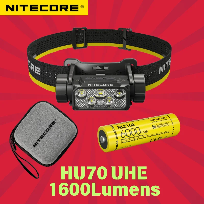 NITECORE HC70 UHE 1600Lumens U - Home Cinema Imax recension och pris
