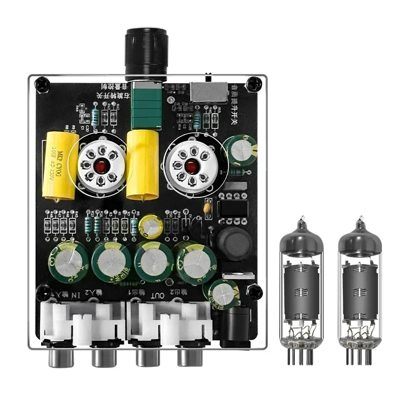 Upgraded 6K4 Tube Preamplifier - Home Theater Speaker recension och pris