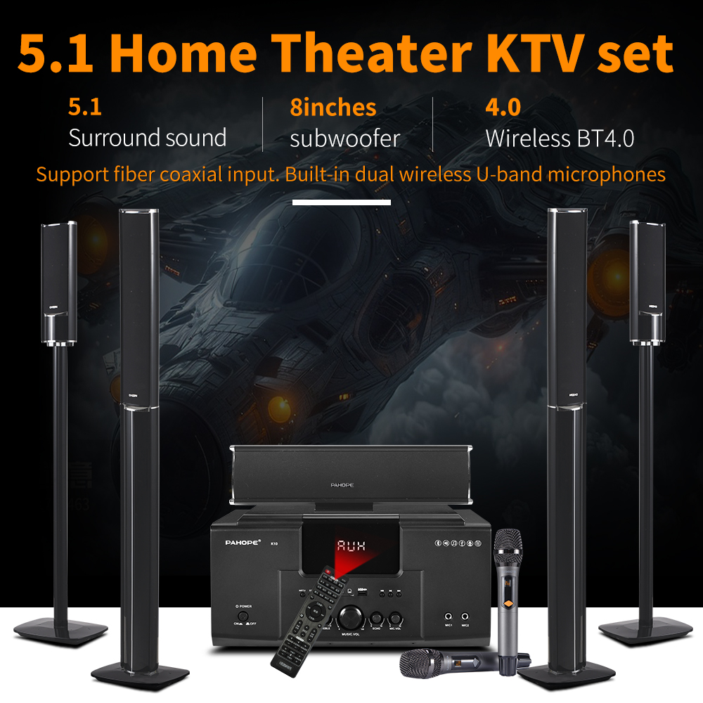 5.1 Surround Home Theater Syst - Home Cinema Wireless Speakers recension och pris