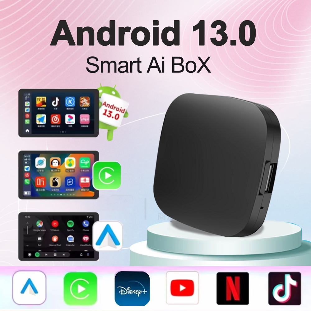 Android 13 Carplay AI Box Wire - Home Cinema Youtube recension och pris