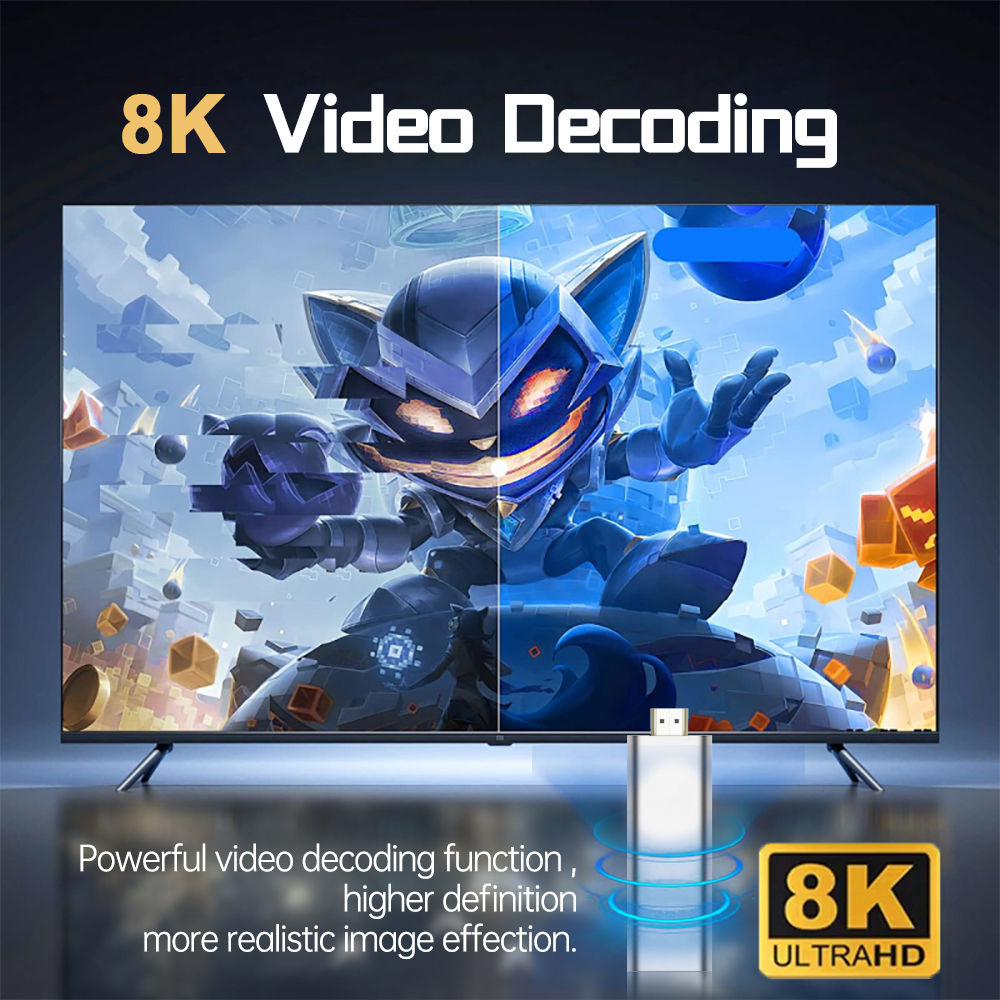 8K Android 16 TV Stick H313 Ch - Home Cinema Youtube recension och pris