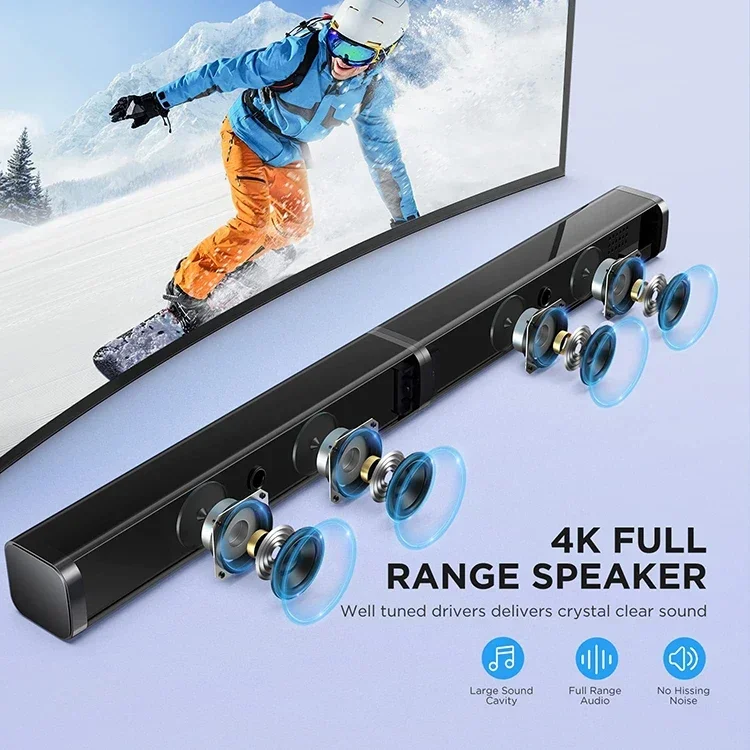 80W TV SoundBar 2.1 Bluetooth  - Home Cinema Bose recension och pris