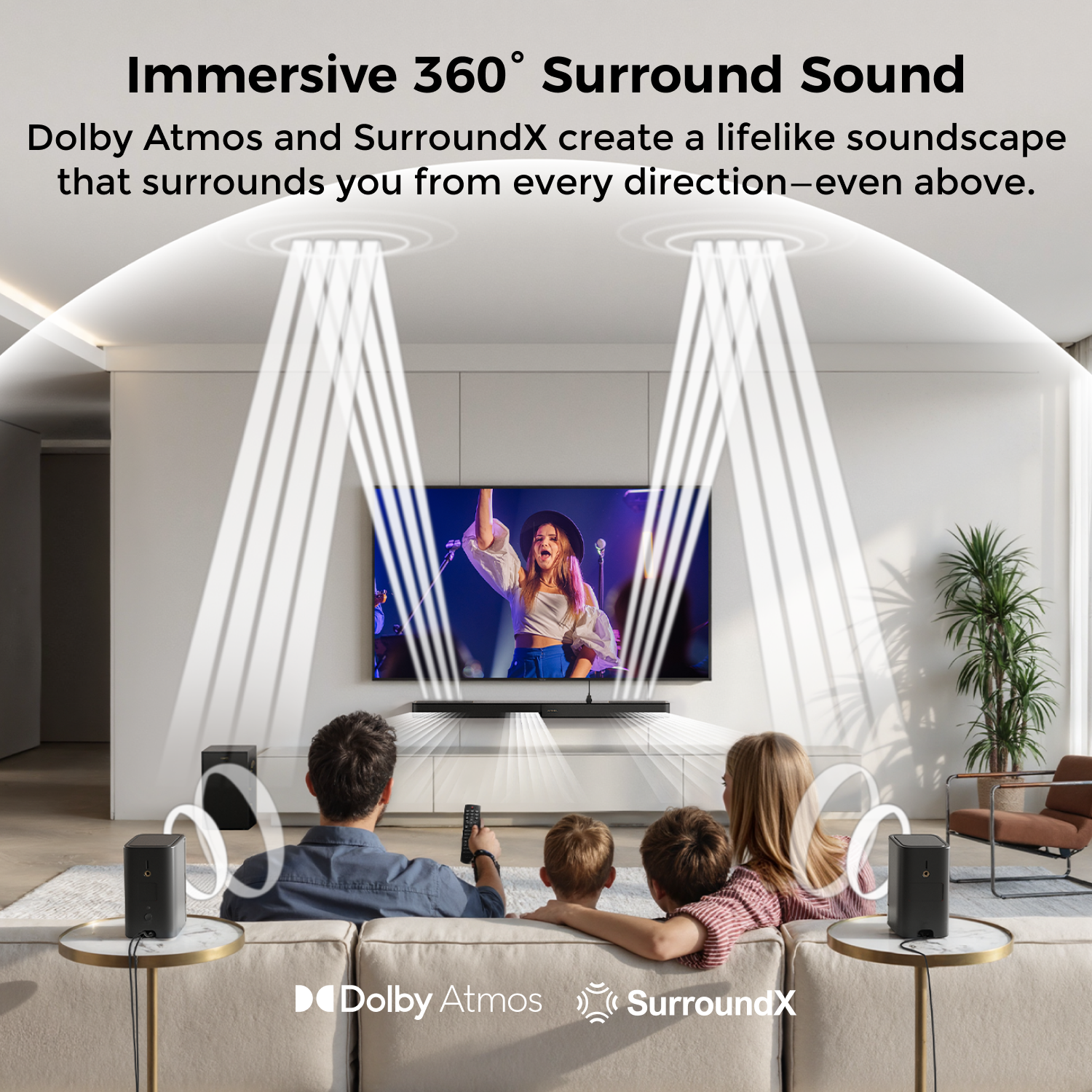 ULTIMEA Skywave F40 Boom 5.1.2 - Home Cinema Dolby Atmos 7.1 recension och pris