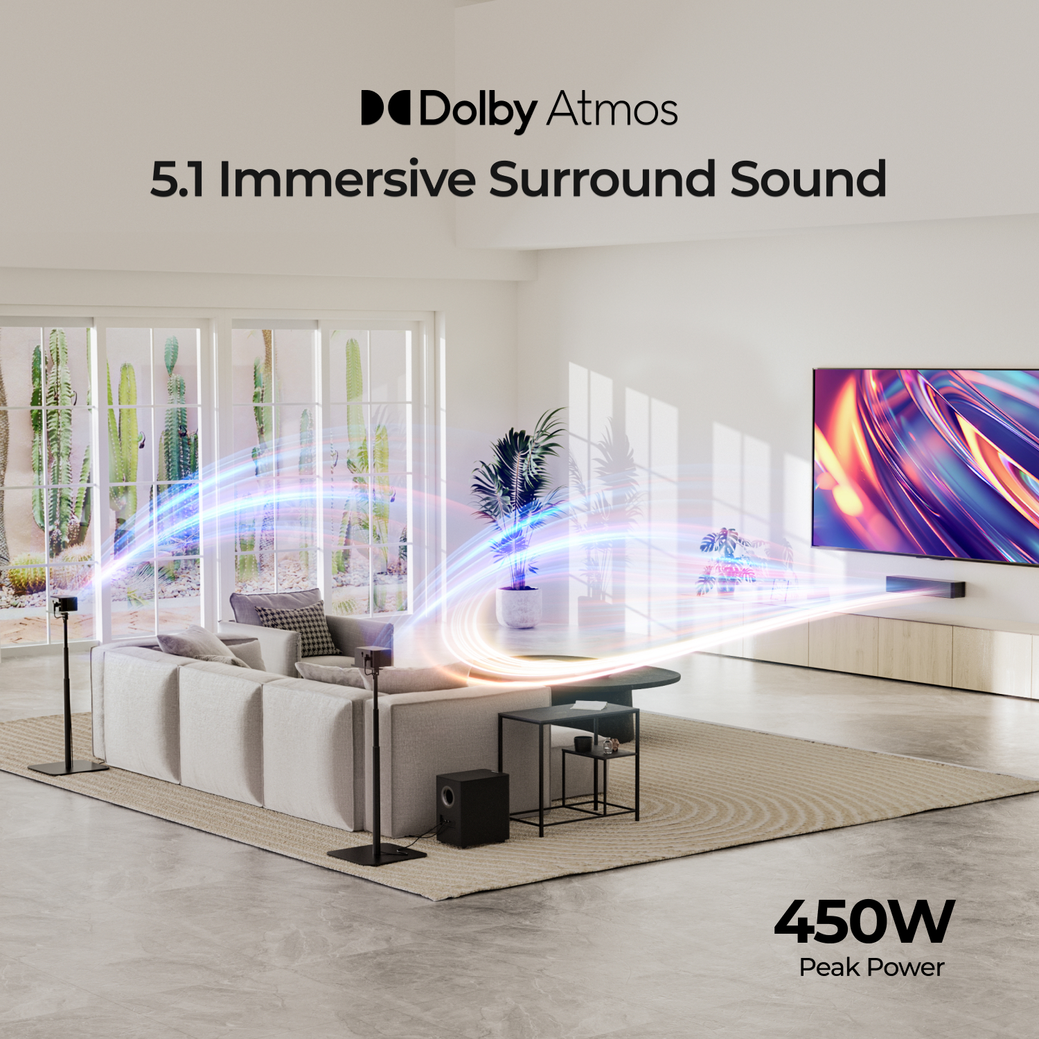 ULTIMEA 5.1 Dolby Atmos Sound  - Home Cinema Dolby Atmos 7.1 recension och pris