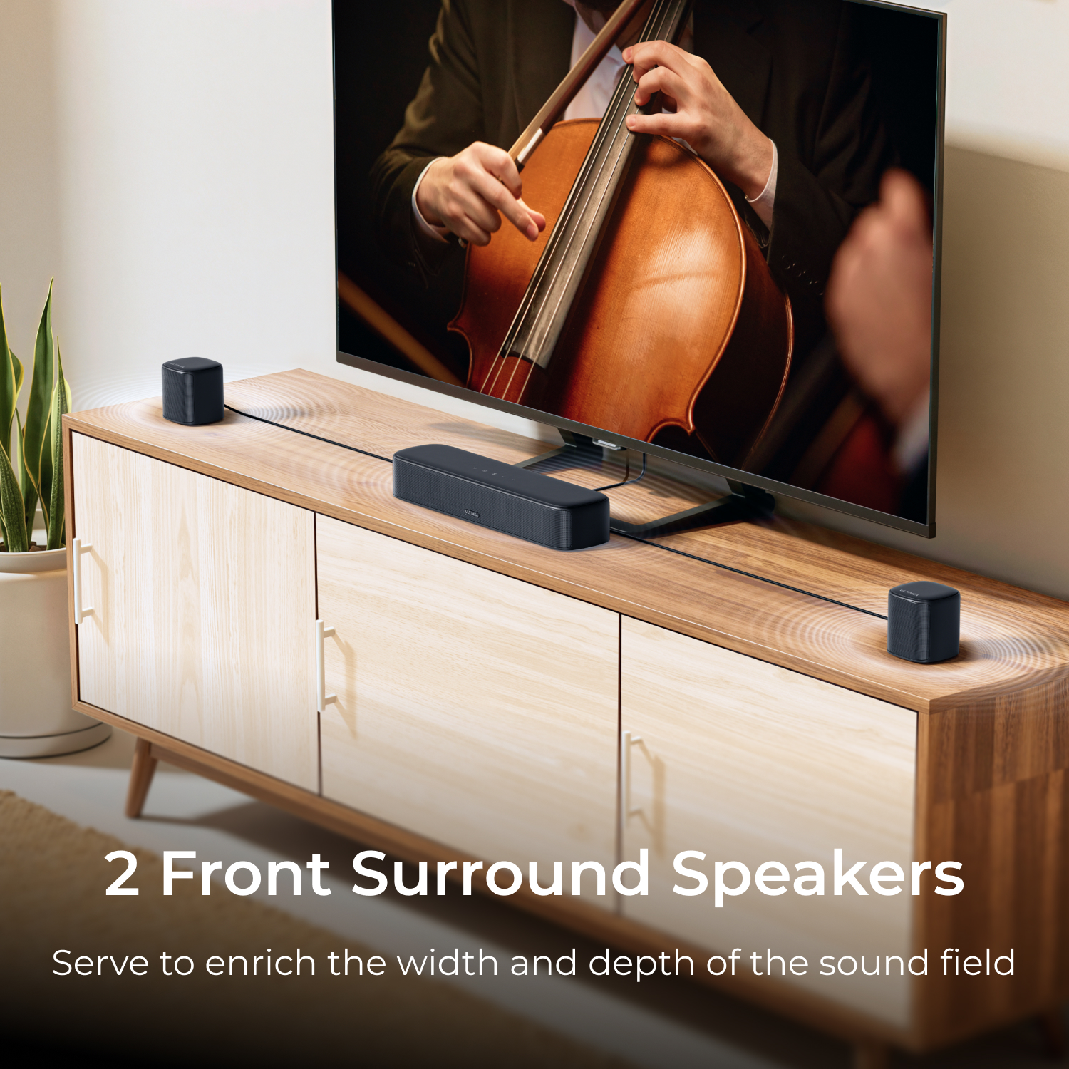 ULTIMEA 7.1ch Sound Bar with S - Home Theater Speaker recension och pris