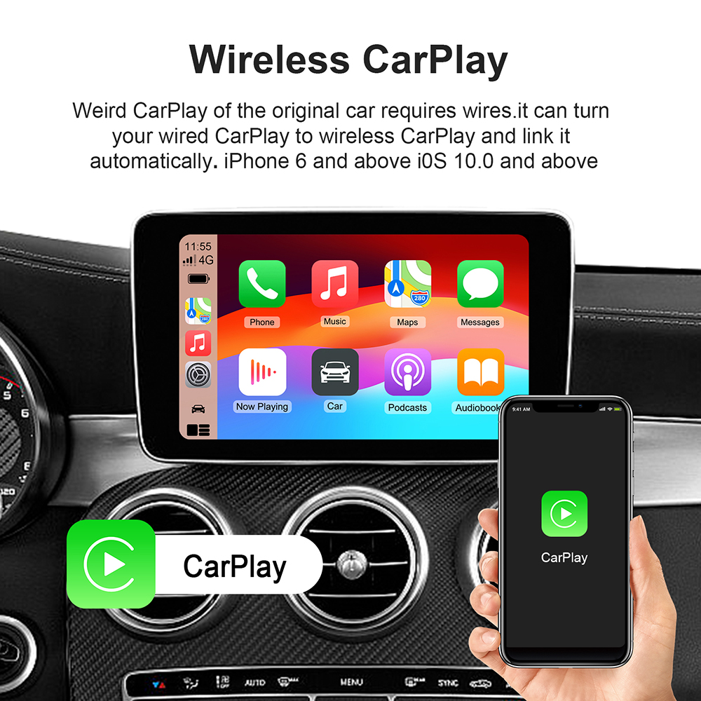 Carplay AI Box Android 13 Wire - Home Cinema Youtube recension och pris