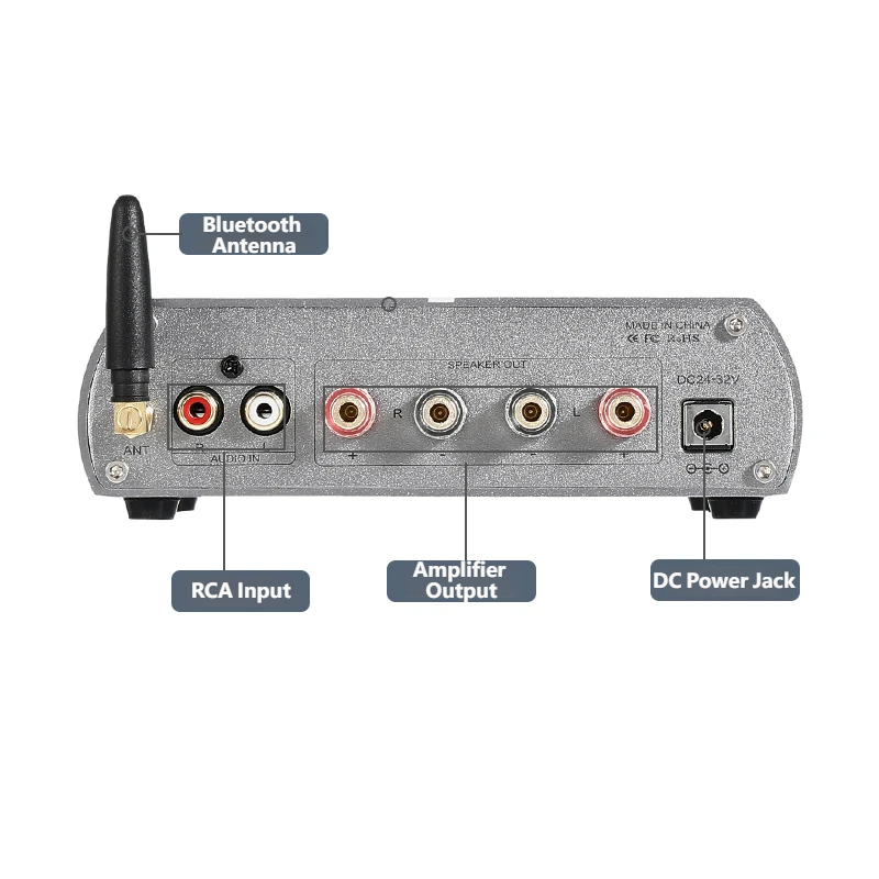 YJCO TPA3223 200W×2 Digital Po - Home Cinema Bluetooth 5.1 recension och pris