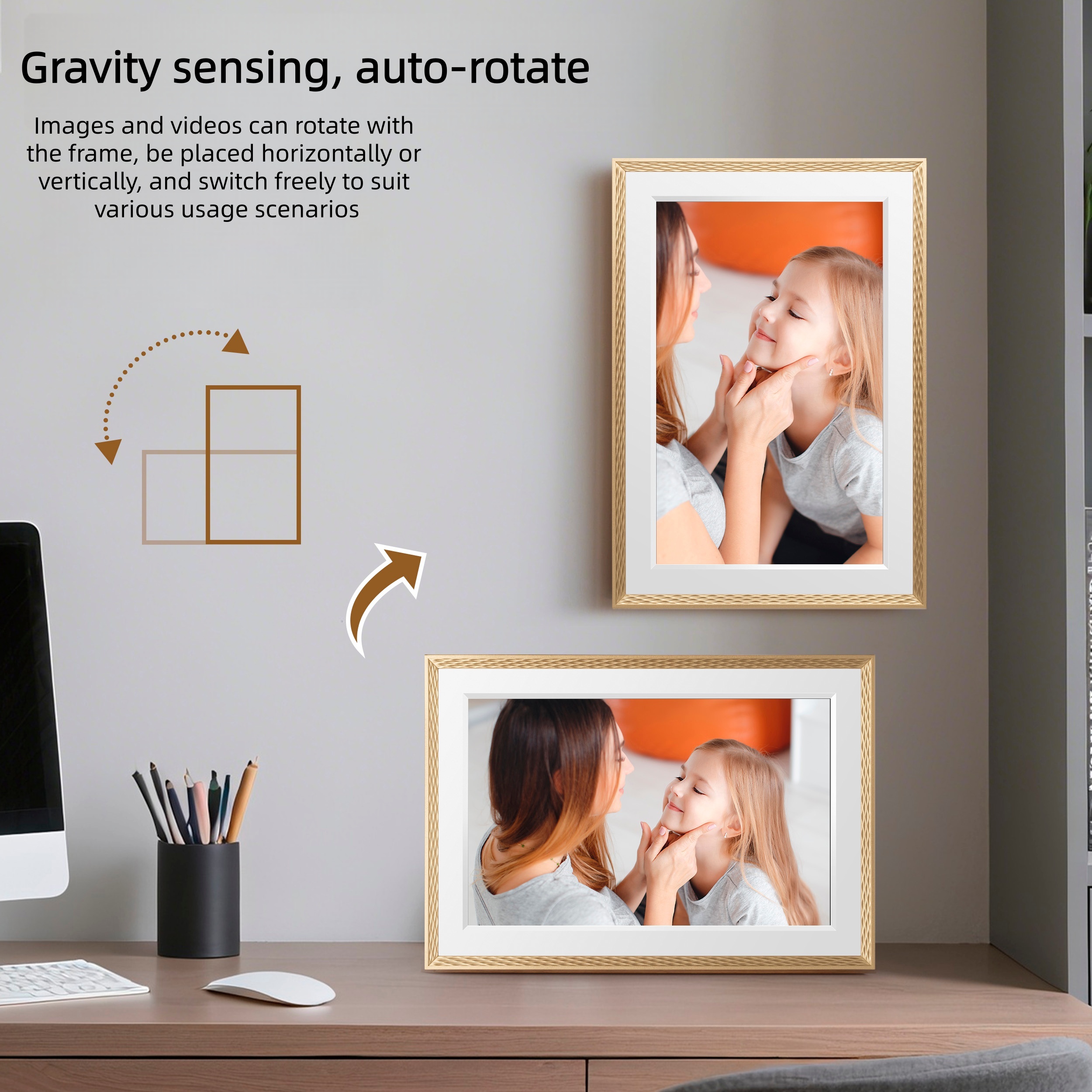 Frameo 10.1 Inch Digital Pictu - Home Cinema Wall Panels recension och pris