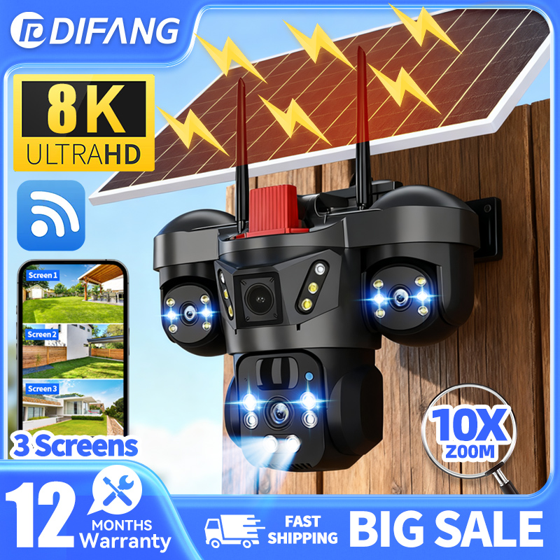 DIFANG V380 Pro Outdoor PTZ 8K - Home Cinema Wall Panels recension och pris