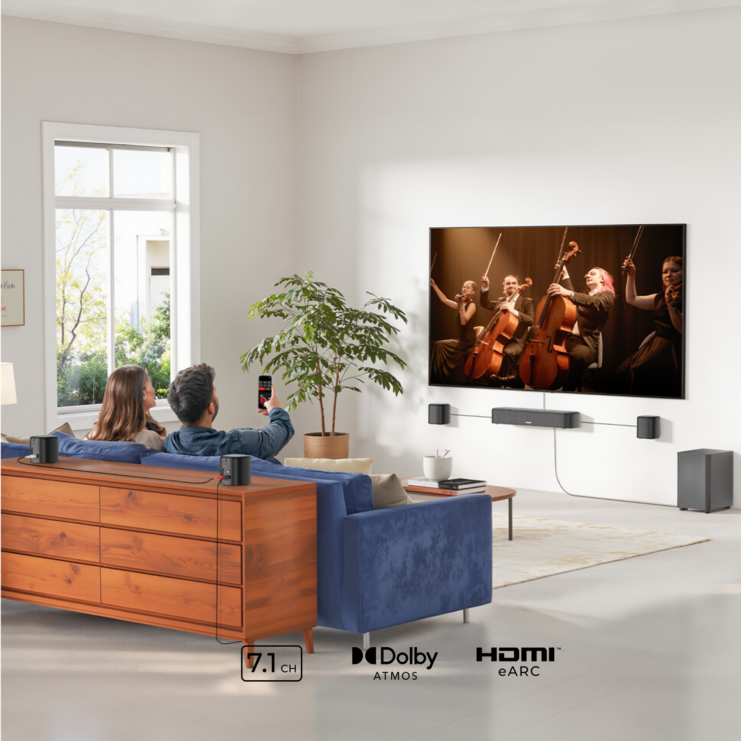 ULTIMEA Aura A60 7.1ch Sound B - Home Cinema Dolby Atmos 7.1 recension och pris