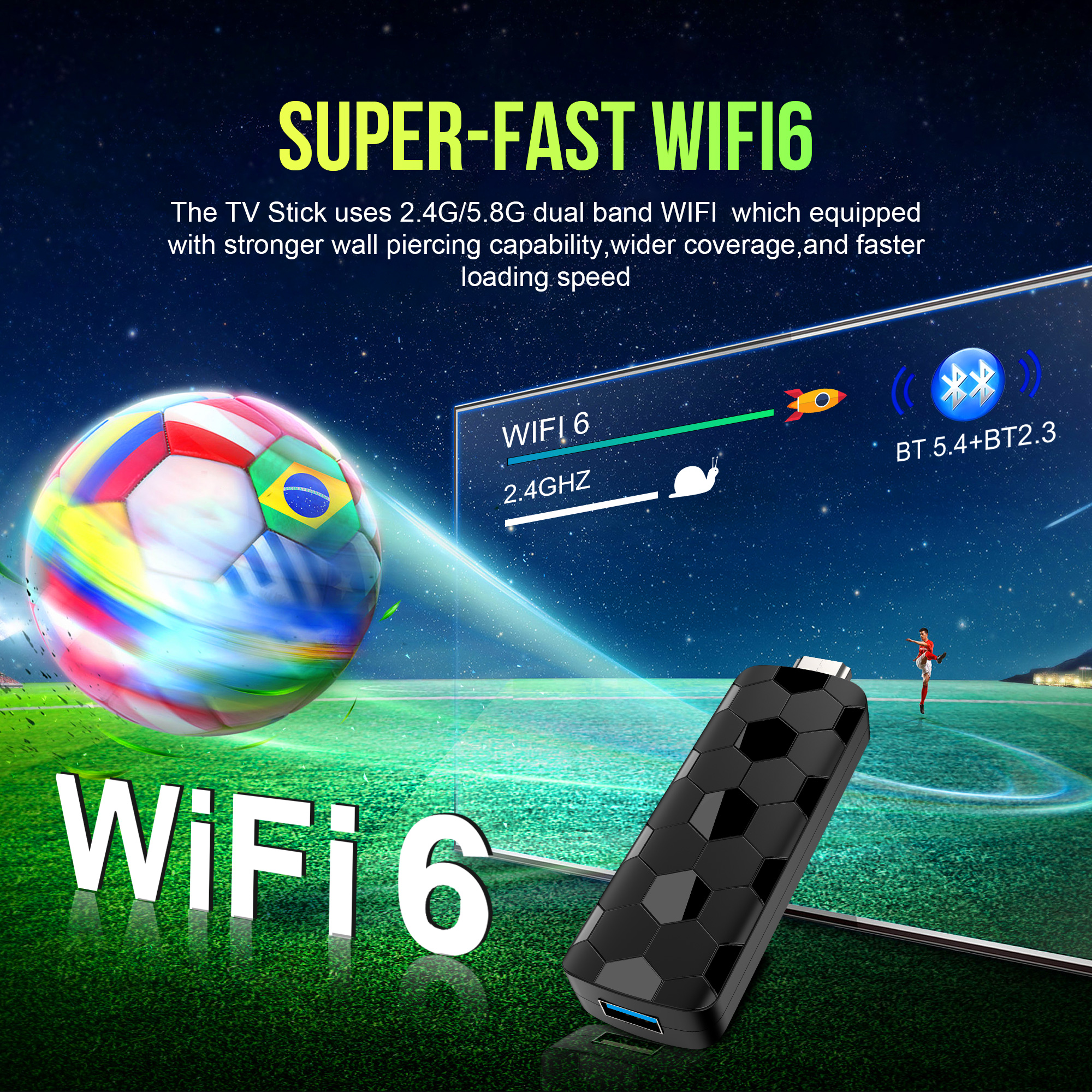 Mortal R3+ TV Stick Android 16 - Home Cinema Youtube recension och pris