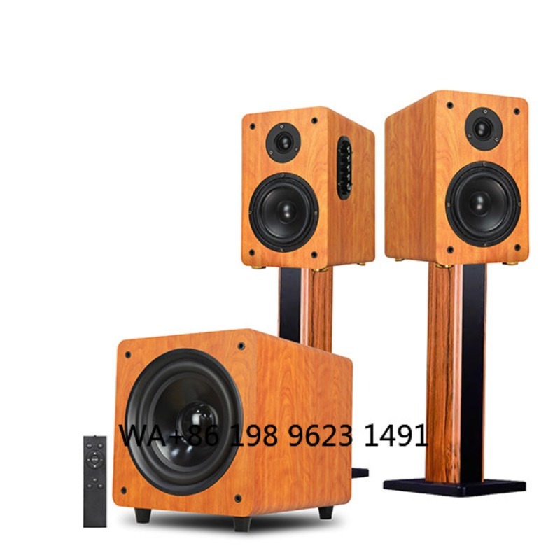 8 Inch 150W RMS Wooden Powered - Home Theater Speaker recension och pris