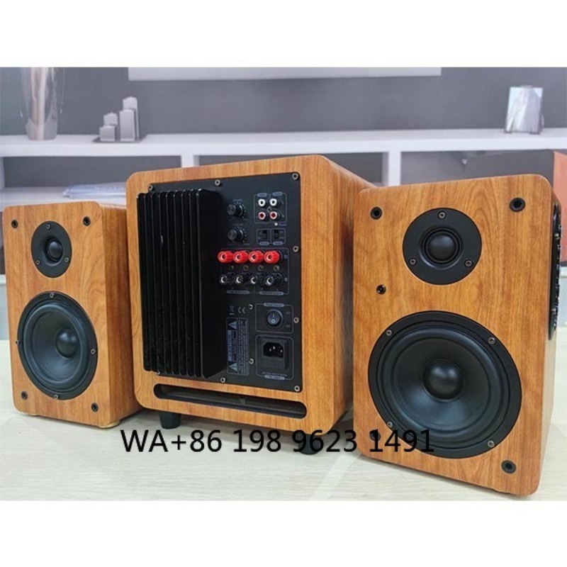 8 Inch 150W RMS Wooden Powered - Home Theater Speaker recension och pris