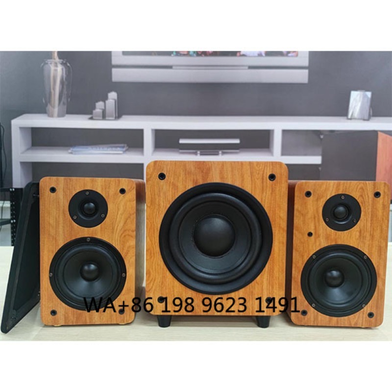 8 Inch 150W RMS Wooden Powered - Home Theater Speaker recension och pris
