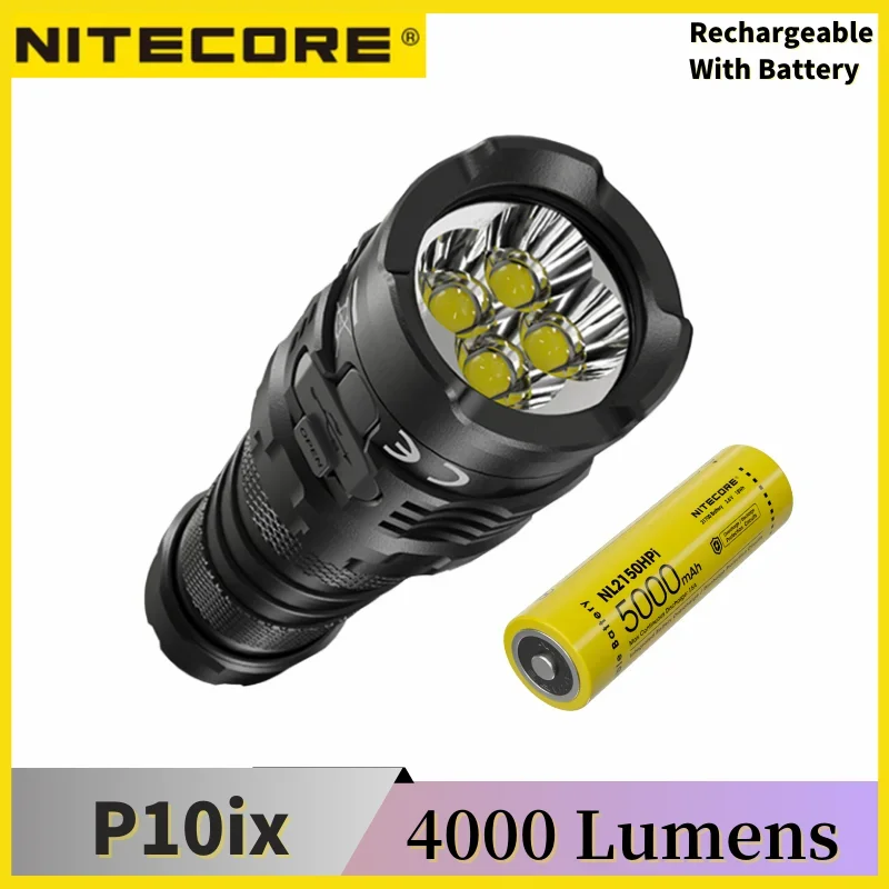 NITECORE P10iX Tactical Flashl - Home Cinema Imax recension och pris