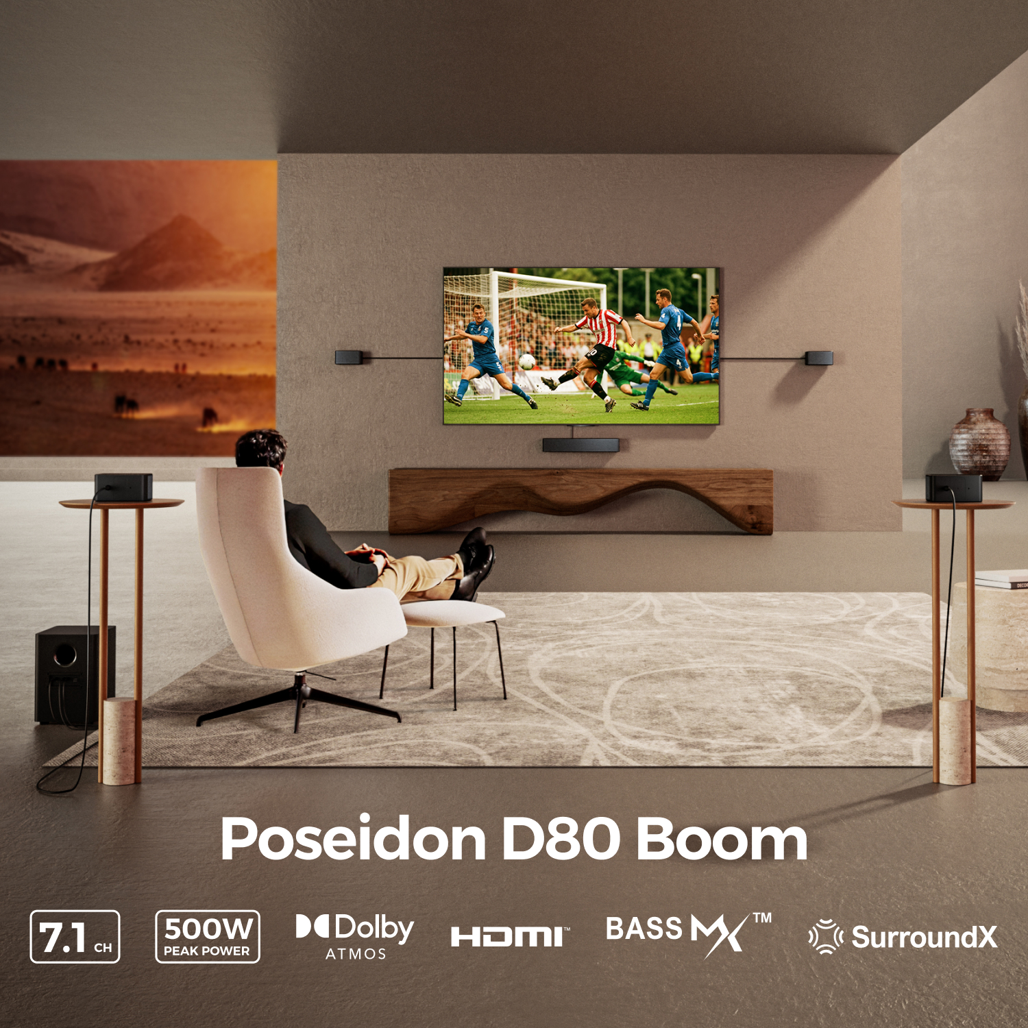 ULTIMEA 7.1 Surround Sound Sys - Home Cinema Dolby Atmos 7.1 recension och pris