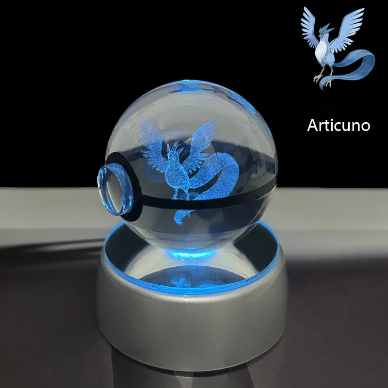 Pokemon 3D Crystal Ball Glastr - Home Cinema Lighting recension och pris