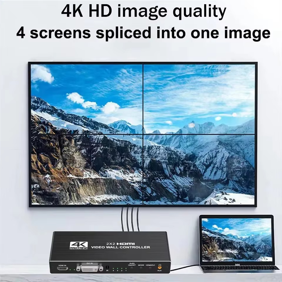 4K 2x2 Video Wall Controller T - Home Cinema Wall Panels recension och pris