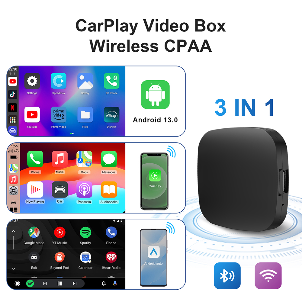 CarPlay Ai Box Android13 Tv Bo - Home Cinema Youtube recension och pris
