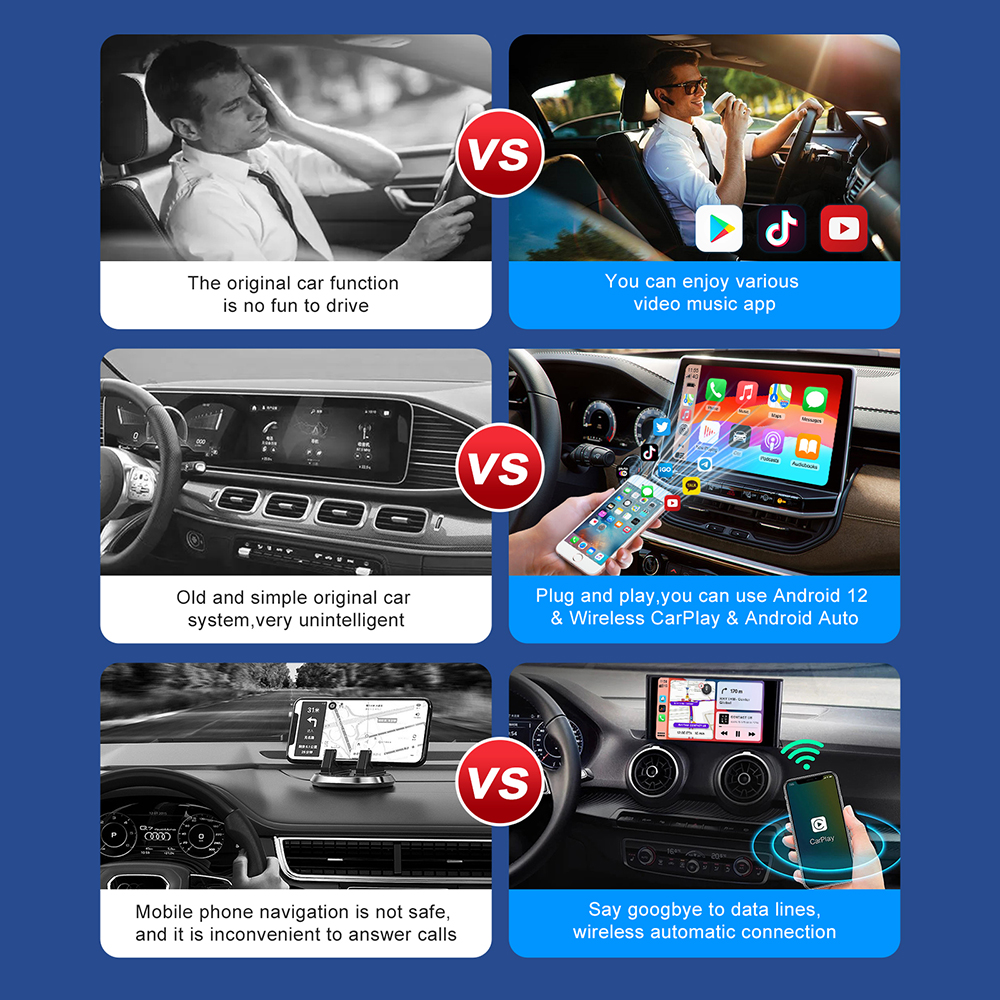 CarPlay Ai Box Android13 Tv Bo - Home Cinema Youtube recension och pris