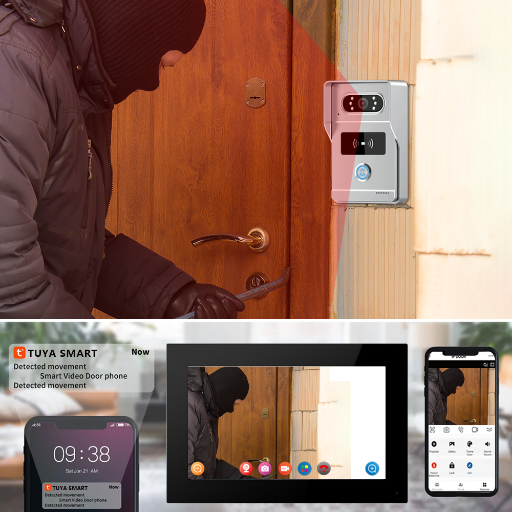 TUYA Wifi Video Doorbell 1080P - Home Cinema Wall Panels recension och pris