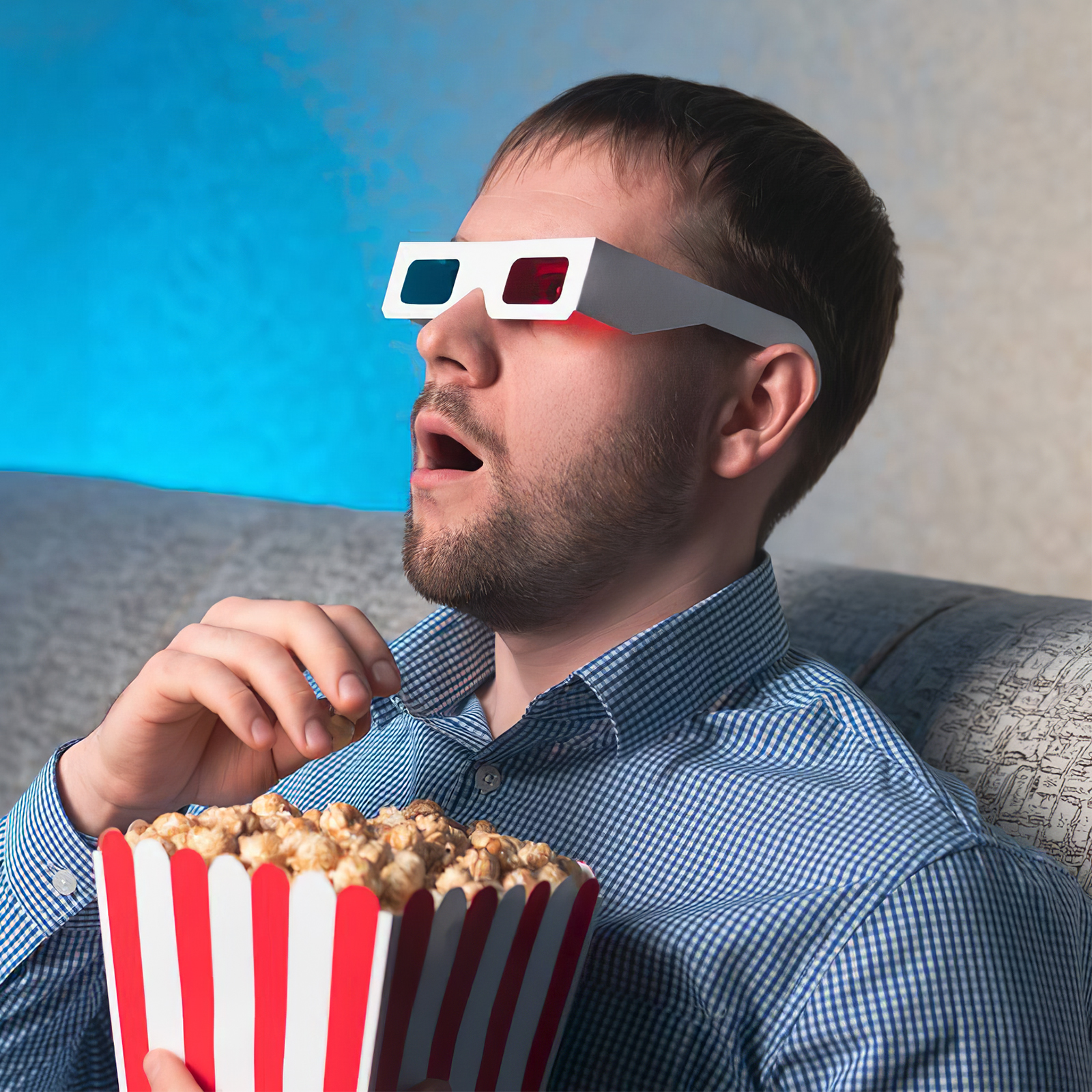 100pcs 3D Glasses Lightweight  - Home Cinema Experience recension och pris