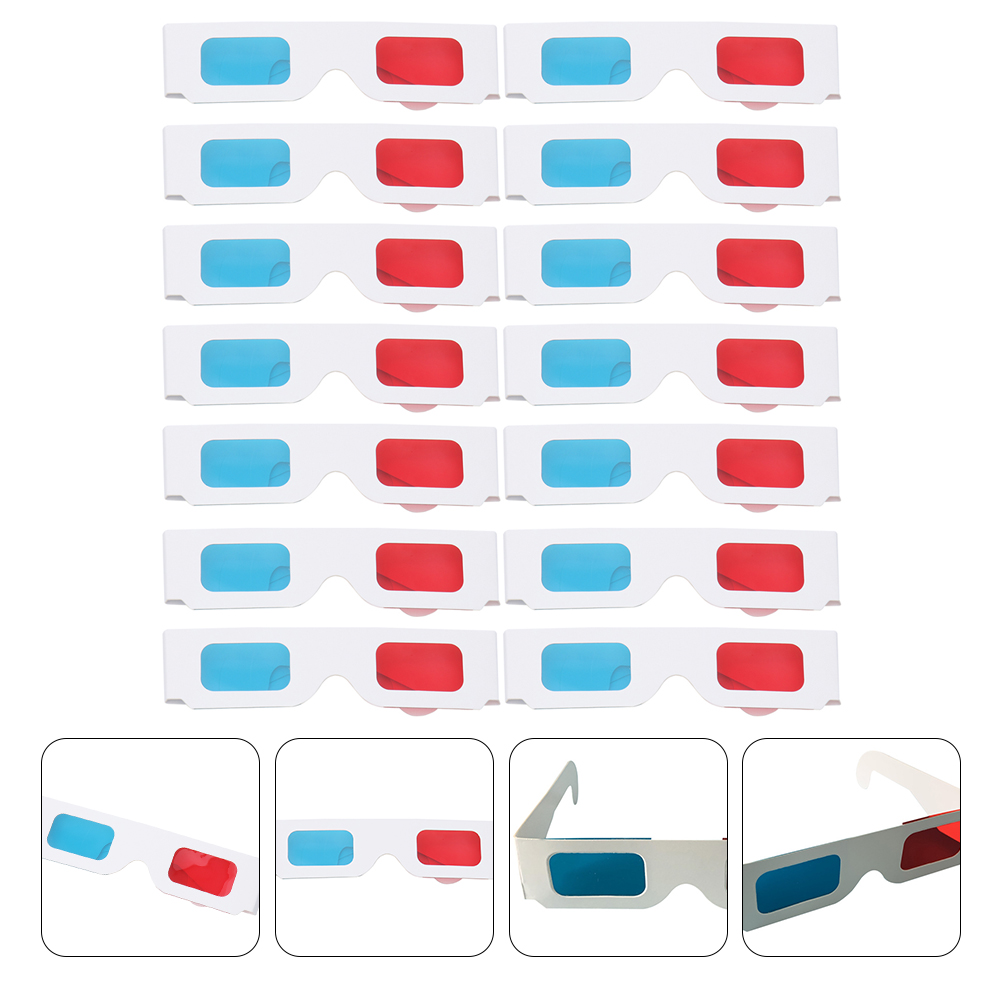 100pcs 3D Glasses Lightweight  - Home Cinema Experience recension och pris