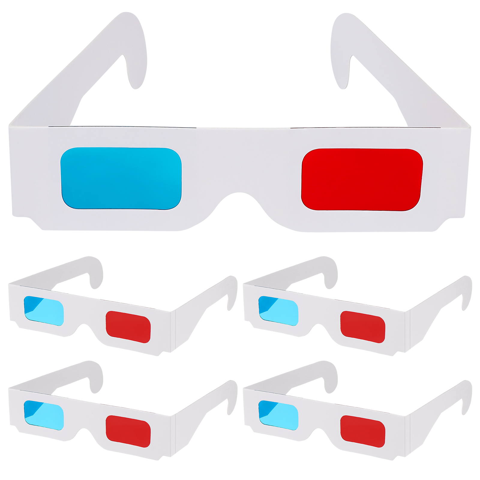 100pcs 3D Glasses Lightweight  - Home Cinema Experience recension och pris