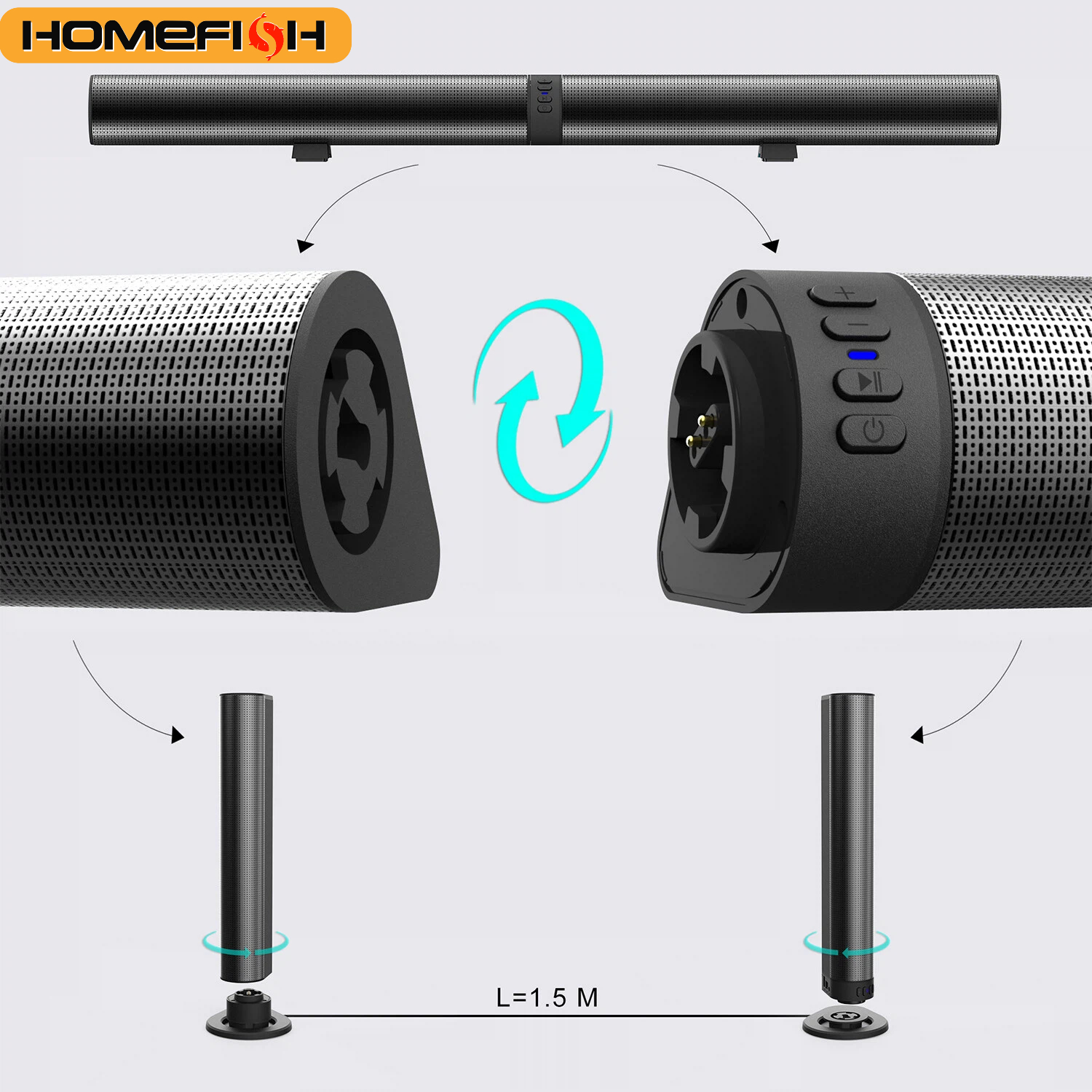 PHONEPACE TV Sound Bars Detach - Home Cinema Bose recension och pris
