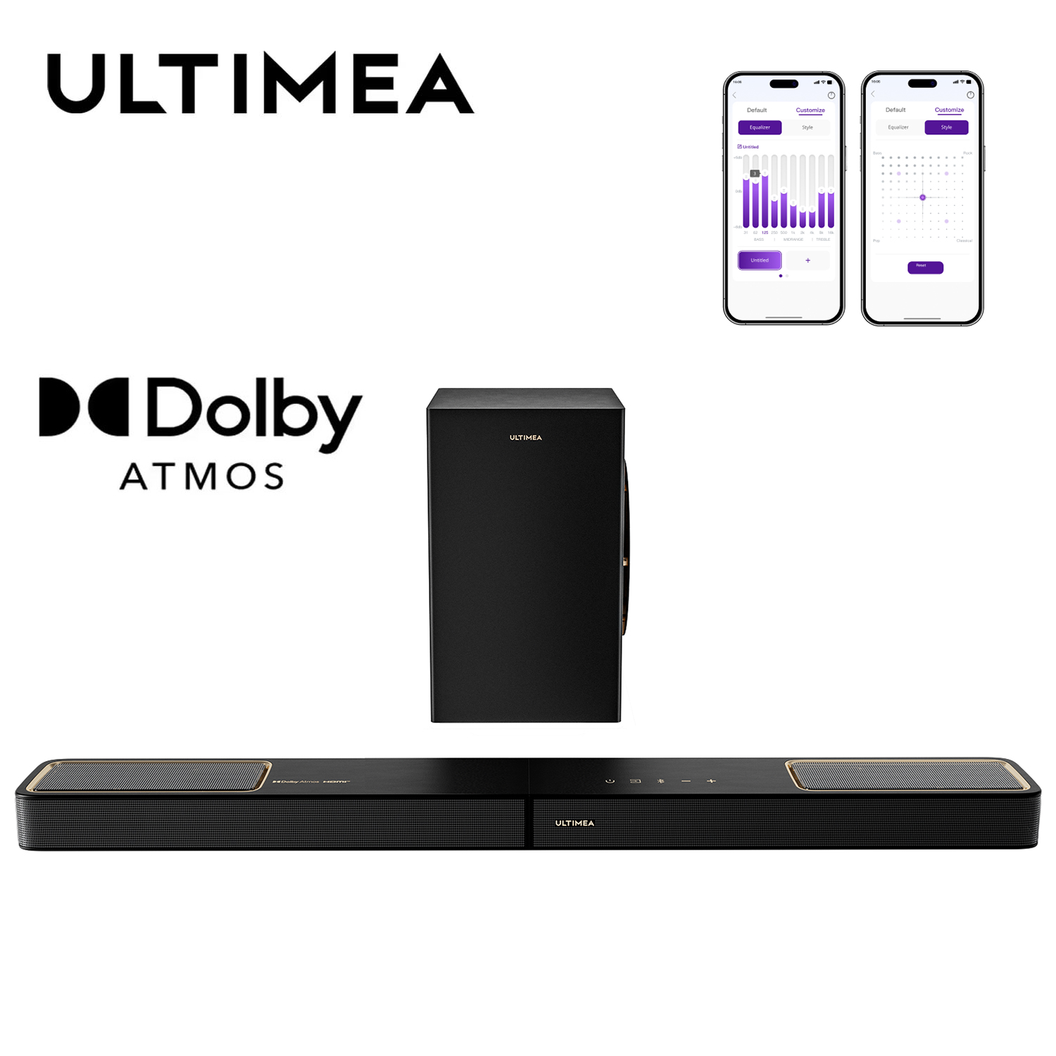 ULTIMEA Skywave F30 Boom Sound - Home Cinema Dolby Atmos 7.1 recension och pris