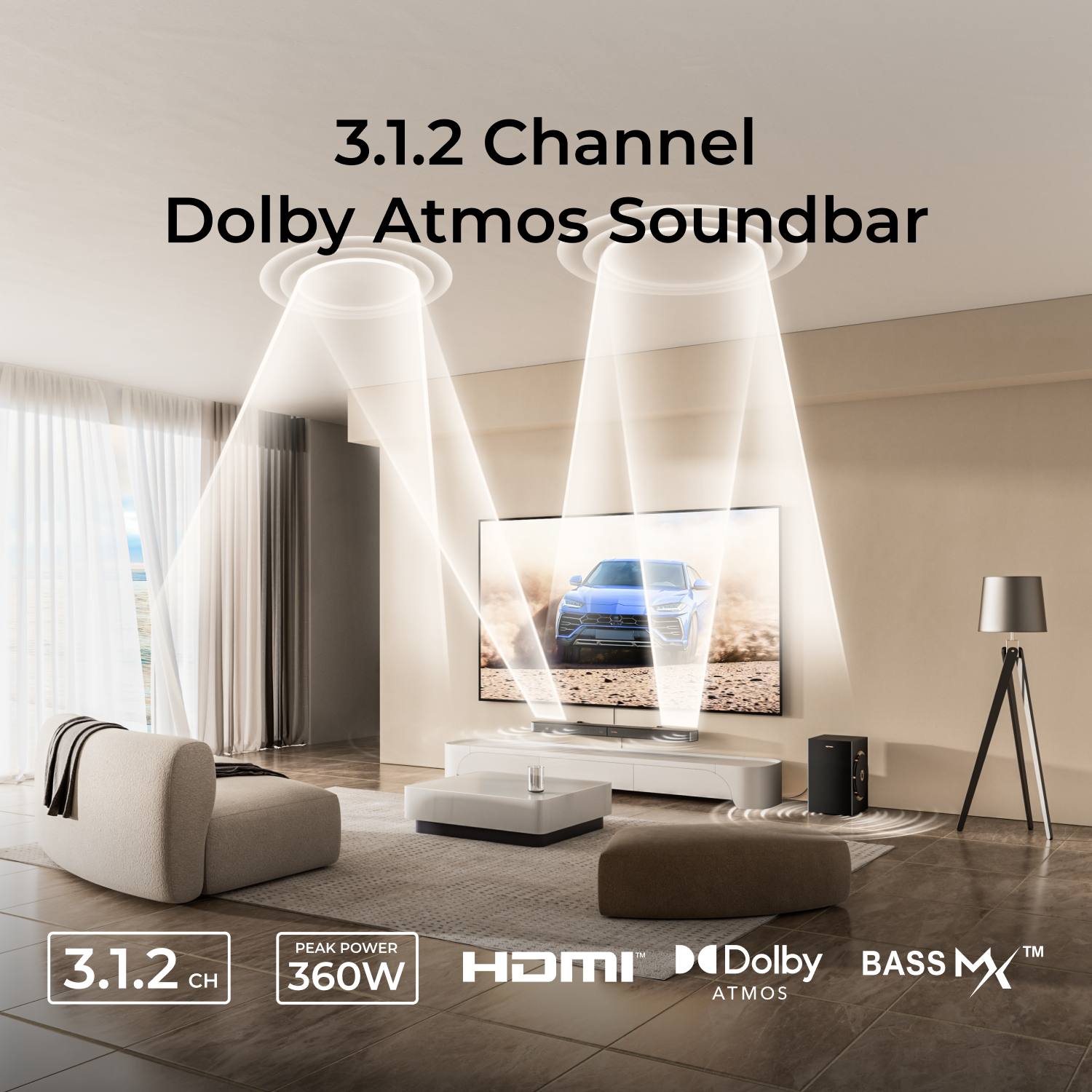 ULTIMEA Skywave F30 Boom Sound - Home Cinema Dolby Atmos 7.1 recension och pris