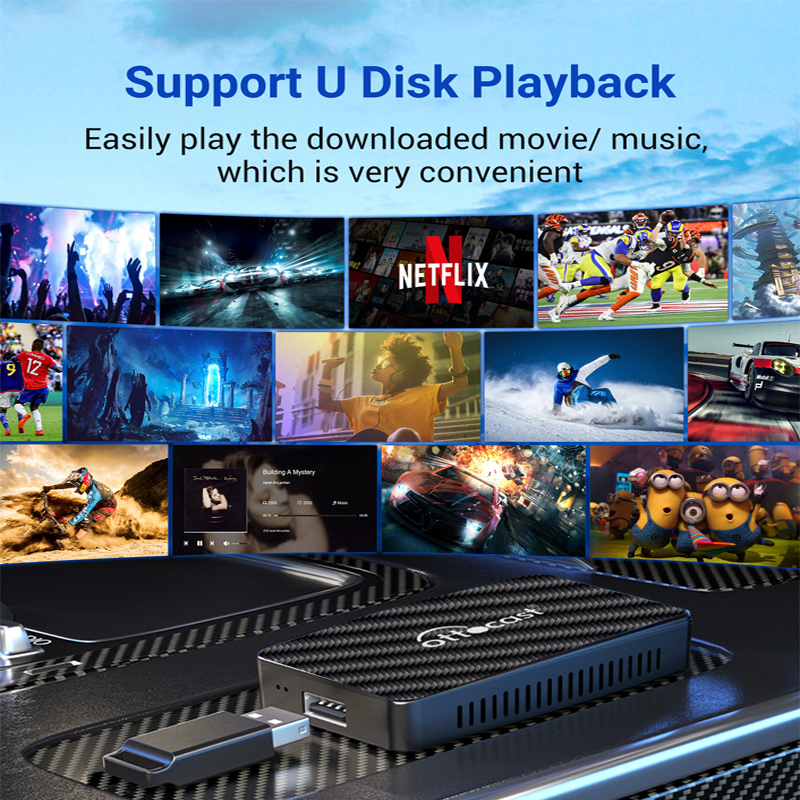 OTTOCAST Android Tv Box Wirele - Home Cinema Youtube recension och pris