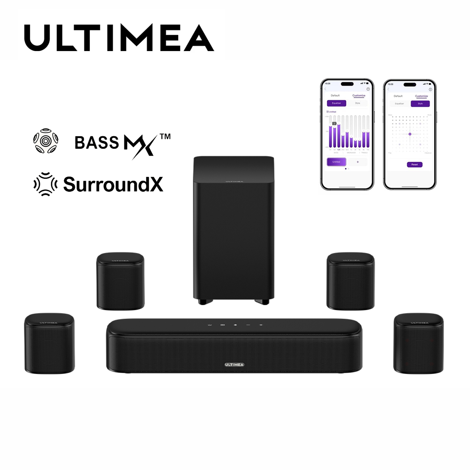 ULTIMEA 7.1CH Virtual Surround - Home Cinema Dolby Atmos 7.1 recension och pris