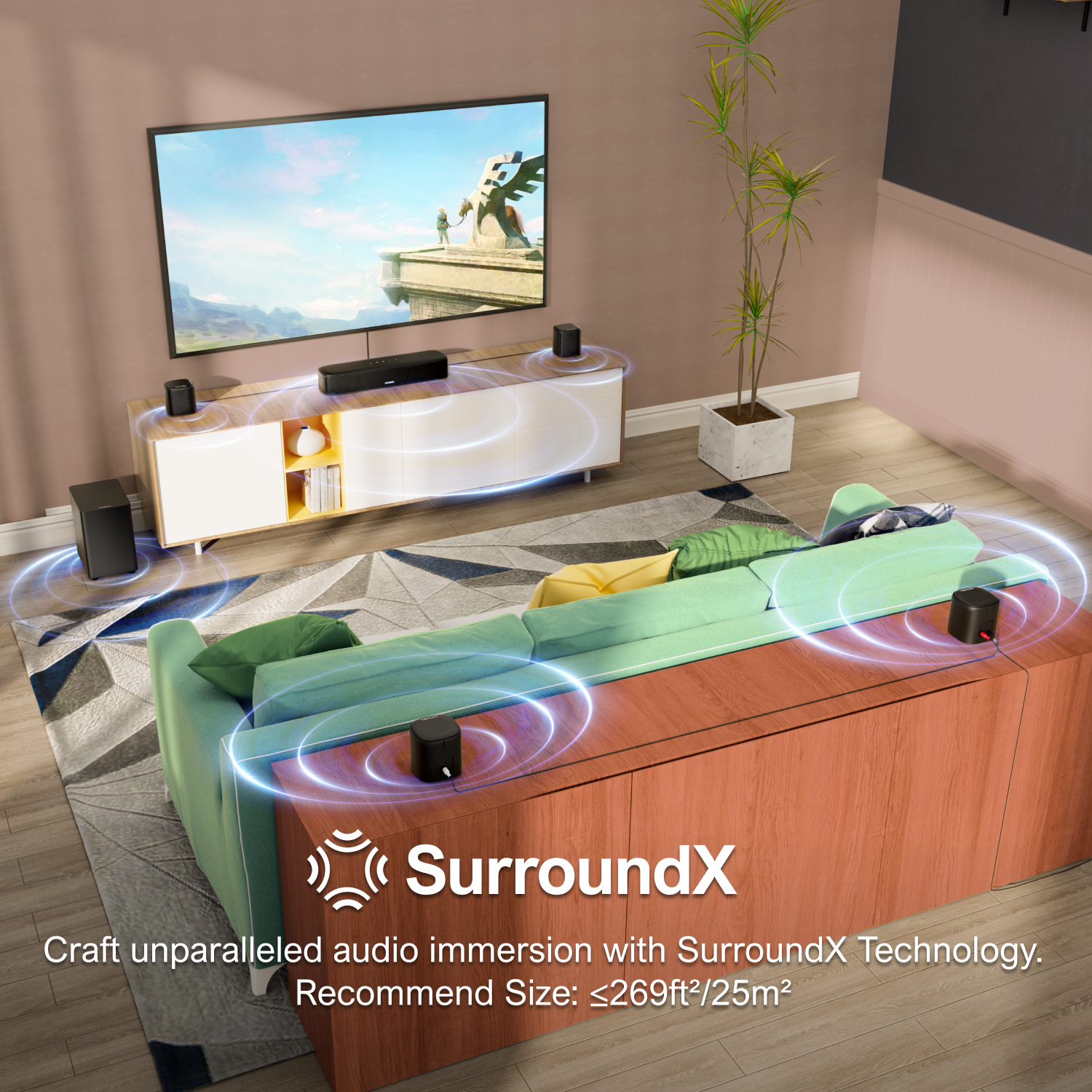 ULTIMEA 7.1CH Virtual Surround - Home Cinema Dolby Atmos 7.1 recension och pris