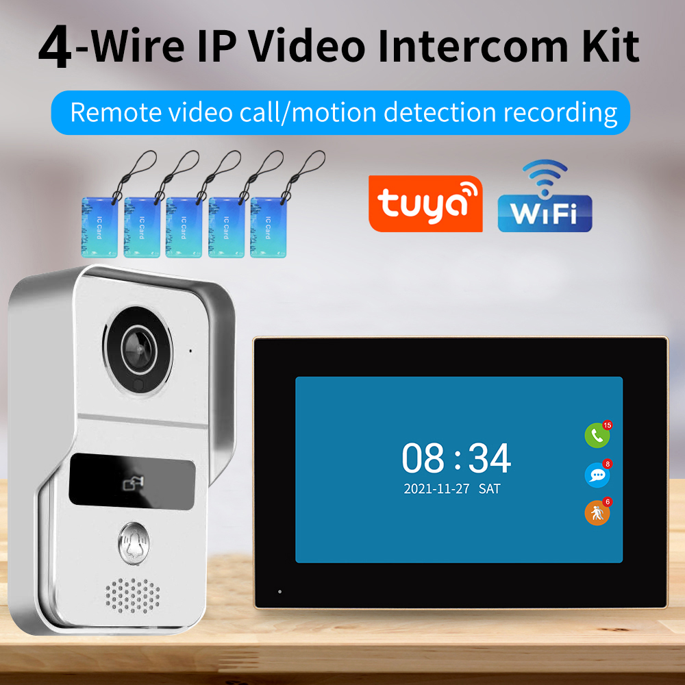 KW02 Wifi Video Doorbell Syste - Home Cinema Wall Panels recension och pris