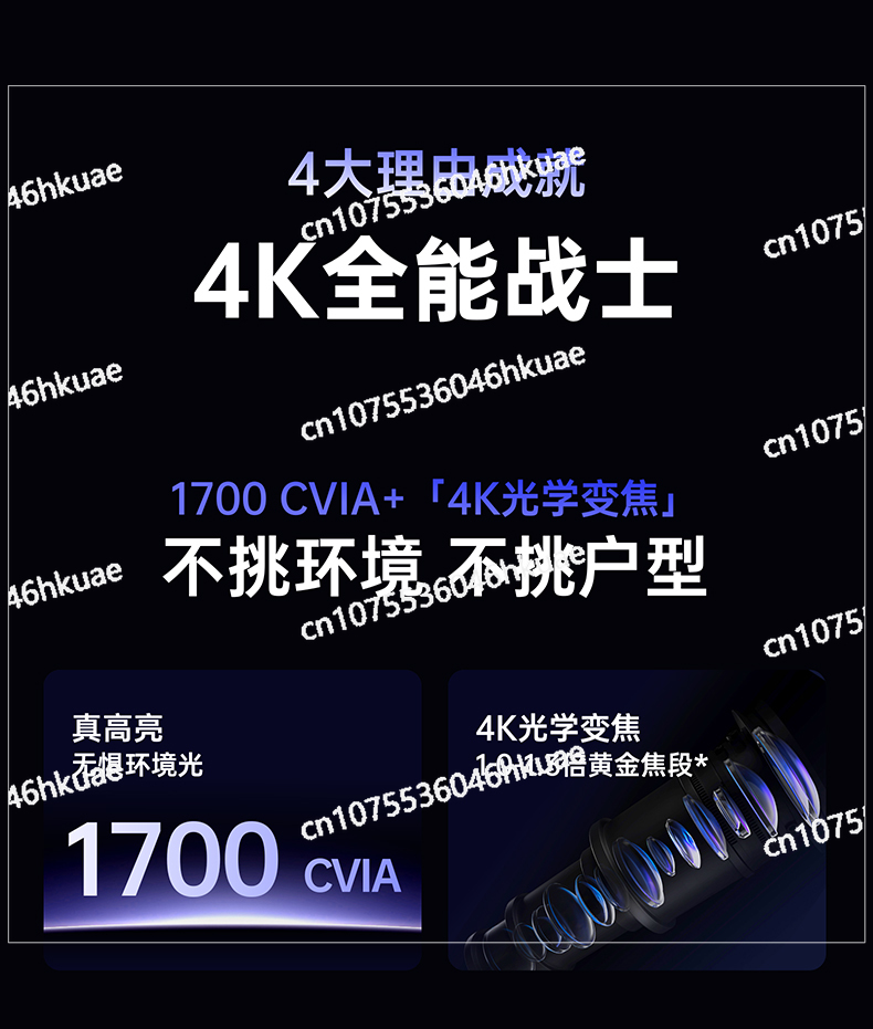 4K Ultra HD Home Projector Int - Home Cinema Experience recension och pris