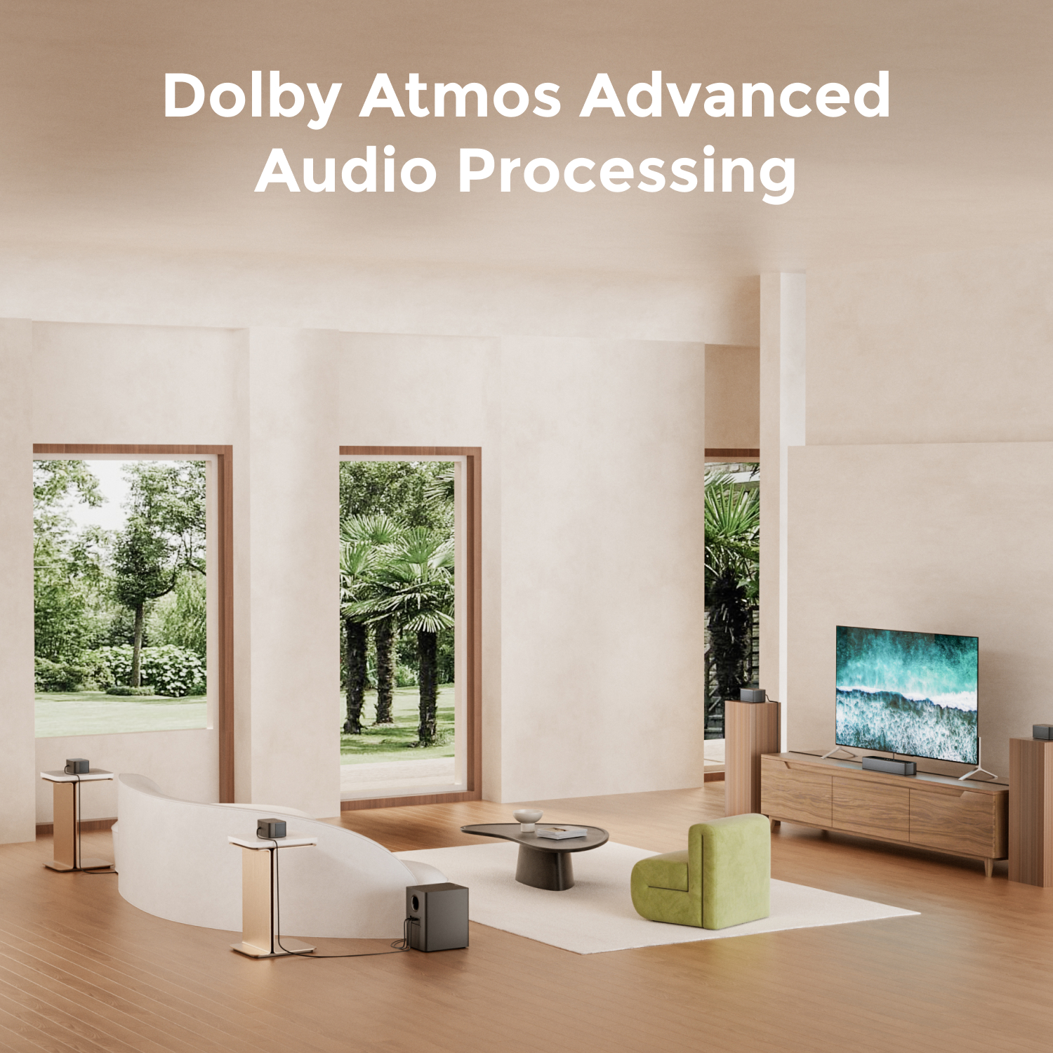 ULTIMEA Poseidon D80 Boom 7.1c - Home Cinema Dolby Atmos 7.1 recension och pris